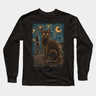 Starry Night Long Sleeve T-Shirt